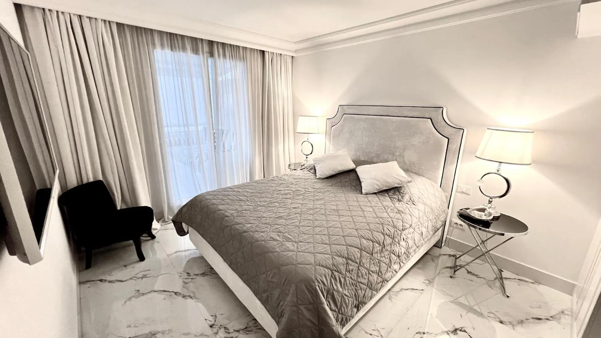 보솔레이 Luxury Sea View Penthouse, Monaco Border, 150M2, Parking 아파트 0*,